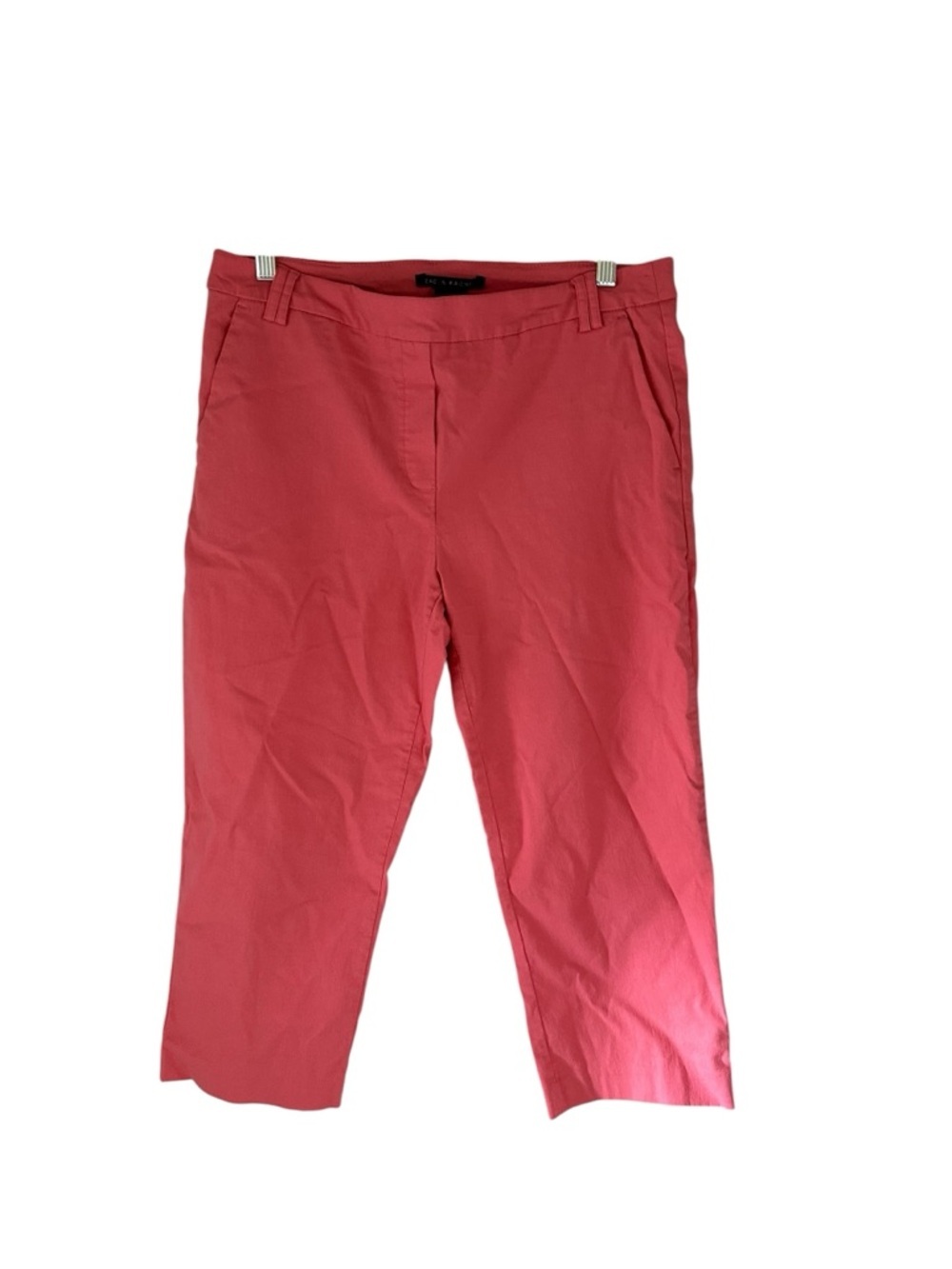 Zac & Rachel Coral Stretch Pull On Cropped Pants Women's